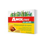 Amolowe® na gardło z miodem i witaminą C