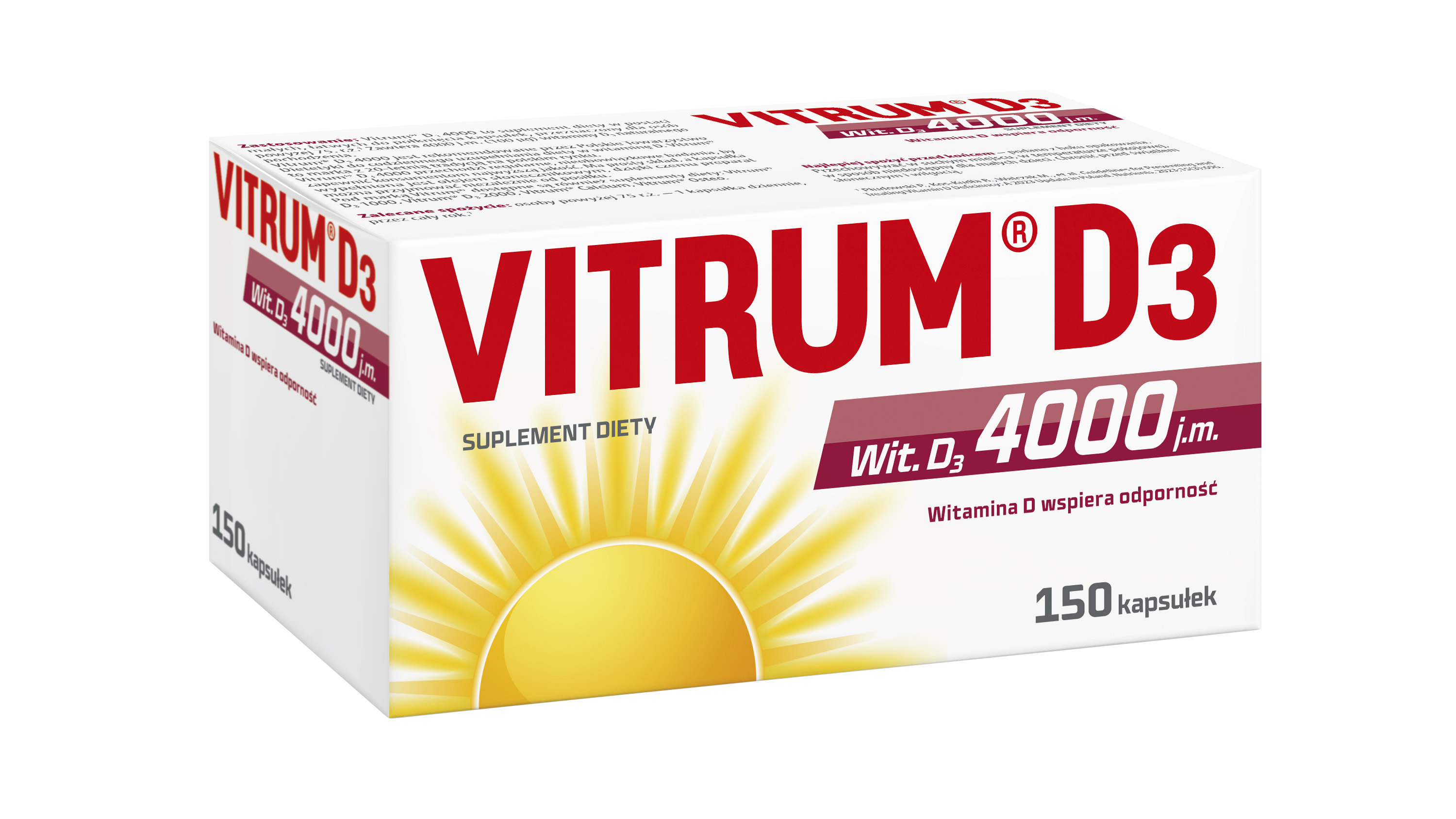 Vitrum® D3 4000 (150 kapsułek)